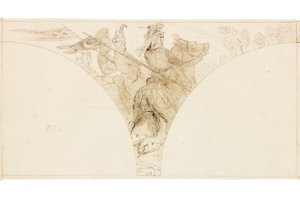 Sketch for Mural at Wallington Hall by William Bell Scott