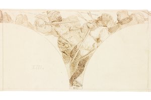 Sketch for Mural at Wallington Hall by William Bell Scott