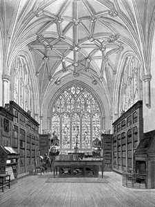 The Library of Winchester College by William Bennett