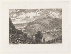 East & West Looe, Cornwall by William Bernard Cooke