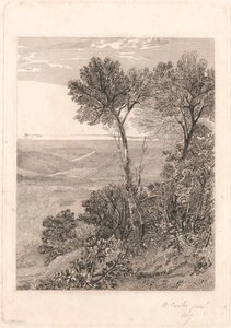 The Vale of Ashburnham, A Replica of the Right Half by William Bernard Cooke
