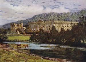 Chatsworth from the Derwent by William Biscombe Gardner