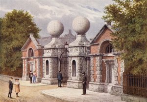 Main Entrance, Royal Naval College, Greenwich by William Biscombe Gardner