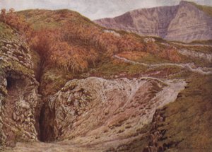 Odin Mine and Mam Tor, near Castleton by William Biscombe Gardner