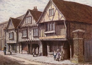 Old Houses in West Street, Faversham