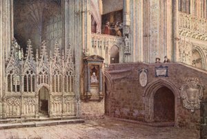 The Martyrdom, Canterbury Cathedral by William Biscombe Gardner