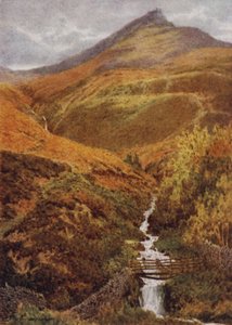 The Nab and Golden Clough from Grindslow Dell, Edale