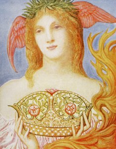 The Crown of Peace by William Blake (after) Richmond