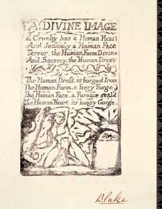 A Divine Image by William Blake