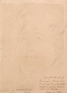 A Visionary Head by William Blake