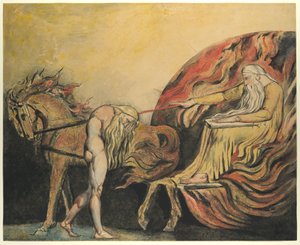 God Judging Adam by William Blake