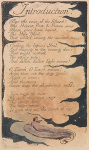Songs of Innocence and of Experience, Plate 34, "Introduction" (Bentley 30)