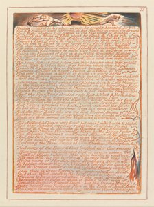 Jerusalem, Plate 36, Reuben returnd to his place by William Blake