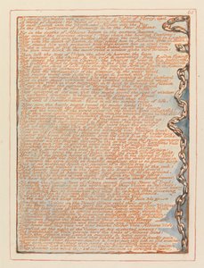 Jerusalem, Plate 65, To decide Two Worlds... by William Blake