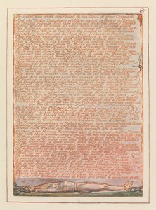 Jerusalem, Plate 67, By those who drink their blood by William Blake