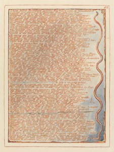 Jerusalem, Plate 82, I have heard Jerusalems groans... by William Blake