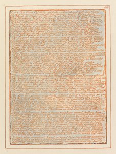 Jerusalem, Plate 86, I see thy Form.... by William Blake
