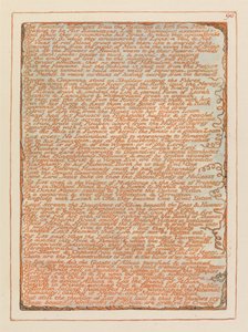 Jerusalem, Plate 90, The Feminine separates.... by William Blake
