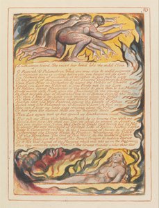 Jerusalem, Plate 93, Enitharmon heard by William Blake