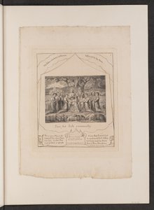 Job and His Family by William Blake