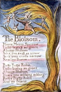 The Blossom: Plate 10 from Songs of Innocence and of Experience (Copy R) c.1802-08