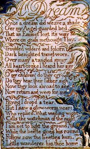 A Dream: plate 26 from Songs of Innocence and of Experience (copy AA) c.1815-26 by William Blake