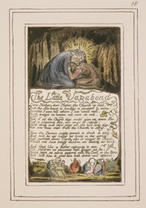 The Little Vagabond: Plate 46 from Songs of Innocence and of Experience (copy R) c.1802-08 by William Blake