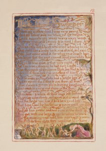 The Chimney Sweeper: plate 12 from Songs of Innocence and of Experience (copy AA)