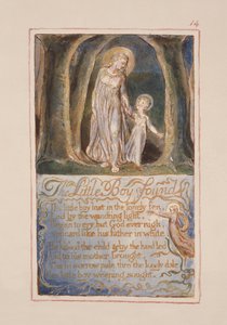 The Little Boy Found: plate 14 from Songs of Innocence and of Experience (copy AA)