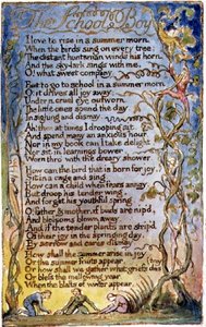 The School Boy: plate 53 from Songs of Innocence and of Experience (copy AA)