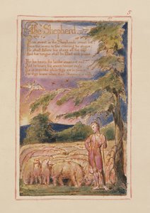 The Shepherd: plate 5 from Songs of Innocence and of Experience (copy AA)