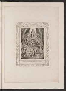 Satan Before the Throne of God by William Blake