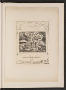 Satan Smiting Job with Boils by William Blake