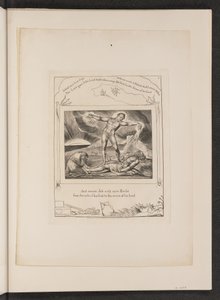 Satan Smiting Job with Boils by William Blake