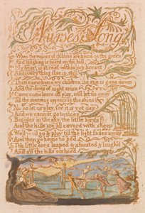 Songs of Innocence, Plate 22, Nurse