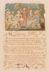 Songs of Innocence, Plate 28, Laughing Song (Bentley 15)