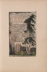 Songs of Innocence and of Experience, Plate 19, Night (Bentley 21) by William Blake