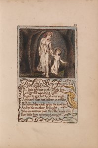 Songs of Innocence and of Experience, Plate 22, The Little Boy Found (Bentley 14) by William Blake
