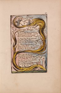 Songs of Innocence and of Experience, Plate 27, The Divine Image (Bentley 18)
