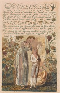 Songs of Innocence and of Experience, Plate 37, Nurses Song (Bentley 38)