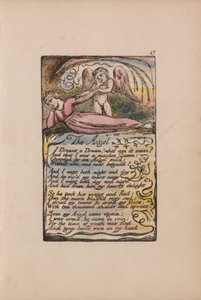 Songs of Innocence and of Experience, Plate 47, The Angel (Bentley 41)