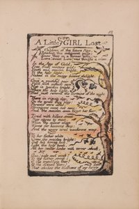 Songs of Innocence and of Experience, Plate 52, A Little Girl Lost (Bentley 51)