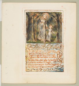 Songs of Innocence and of Experience: The Little Boy Found, ca. 1825 by William Blake
