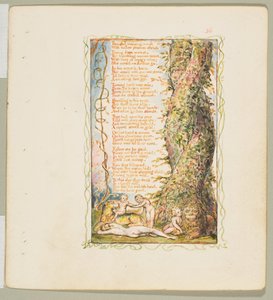 Songs of Innocence and of Experience: The Little Girl Found second plate by William Blake
