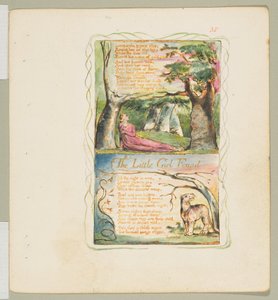 Songs of Innocence and of Experience: The Little Girl Lost, The Little Girl Found by William Blake