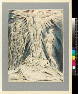 The Archangel Michael Foretelling the Crucifixion by William Blake