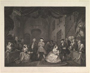 The Beggars Opera, Act III by William Blake