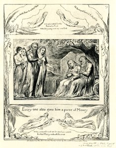 The Book of Job 42:11 (Illustrated by William Blake) by William Blake