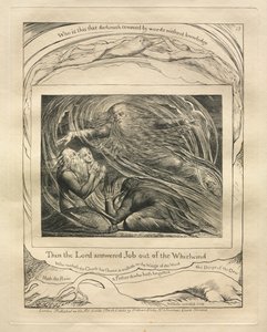The Book of Job: Then the Lord Answered Job out of the Whirlwind by William Blake