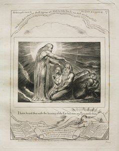 The Book of Job: Pl. 17, I Have Heard Thee with the Hearing of the Ear but Now My Eye... by William Blake